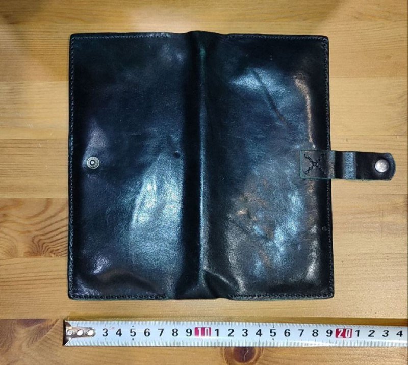 Бумажник, картхолдер, портмоне из натуральной кожи 3