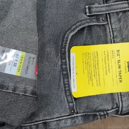 Levis 512 slim taper, джинсы