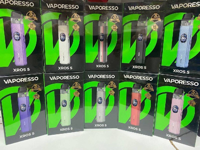 Электронные вейпы Vaporesso XROS 5 и другие модели