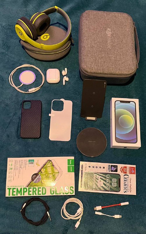 Кейс для дрона, наушники, SSD, экшен камера, аксессуары iPhone и зарядки
