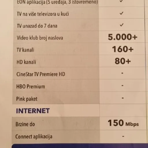 Контракт SBB с ТВ-приставкой D3 и интернетом
