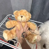 Мягкие игрушки, мишка, белка, кот 2