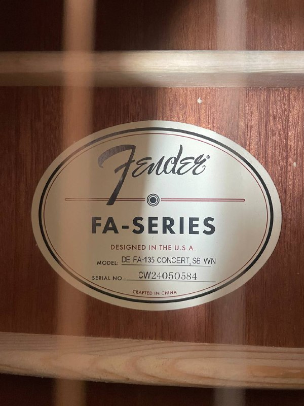 Акустическая гитара Fender FA-Series 2