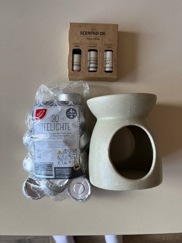 Свечи, аромамасла и подставка
