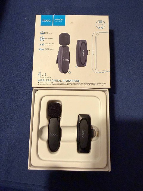 Петличный микрофон hoco