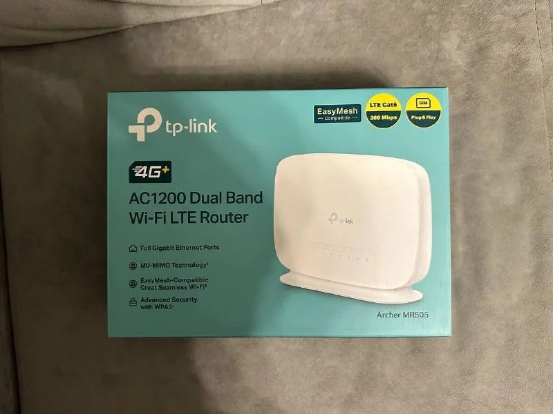 Роутер TP-Link AC1200 4G+ LTE 1