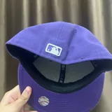 Фиолетовая бейсболка New Era Atlanta Braves 2