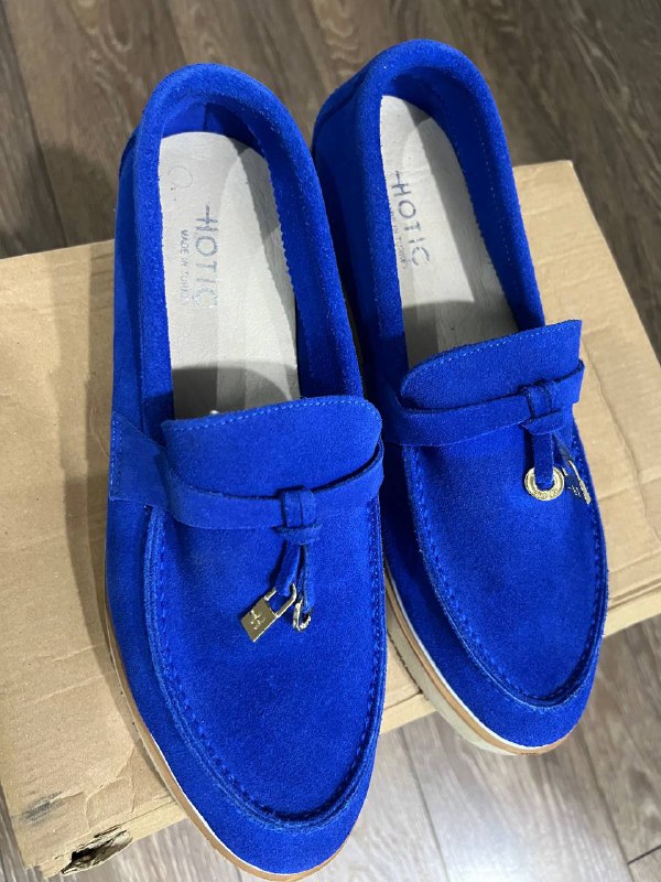 Кожаные лоферы размер 38 2