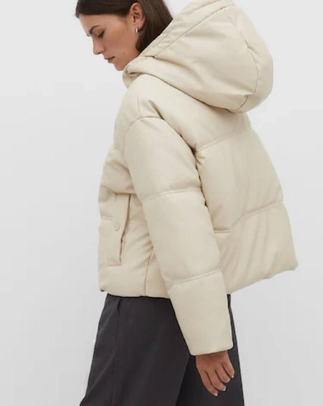 Кожаная куртка Stradivarius размер S 5