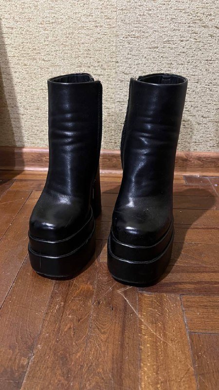 Ботильоны на платформе и высокий каблук, размер 37 2