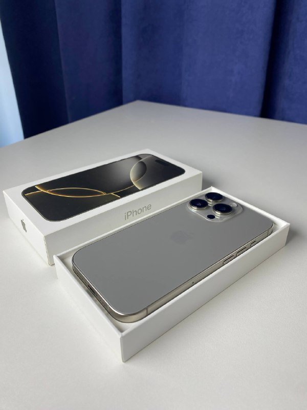 IPhone 16 pro 512 GB natural titanium