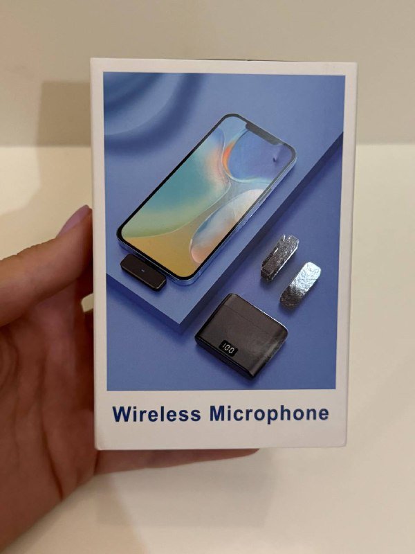 2 петличных микрофона с защитой от ветра для телефонов с Lightning 2