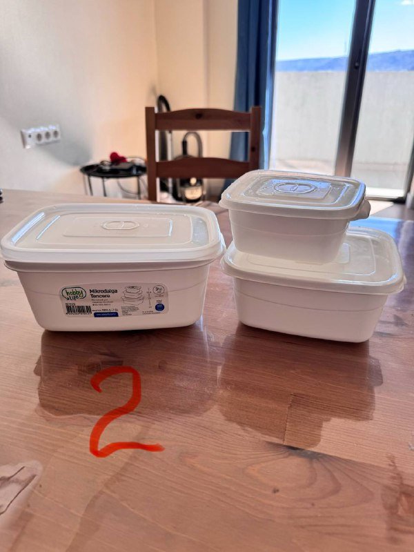 Контейнеры пищевые, точилка, сито, дуршлаг, толкушка, половник, венчик, нож 3