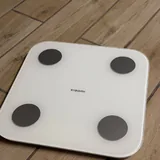 HomePods 2 mini, стул, стол, весы Xiaomi, блендер Xiaomi, увлажнитель Xiaomi, кронштейн, монитор DELL 3