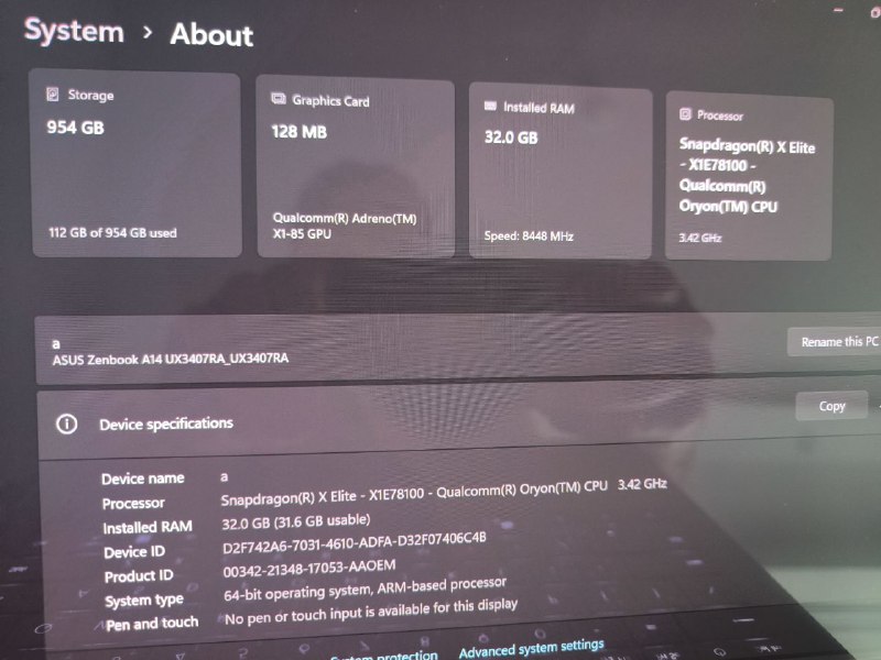 Asus ZenBook A14 for sale 3