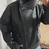 Zara faux leather jacket XS 1