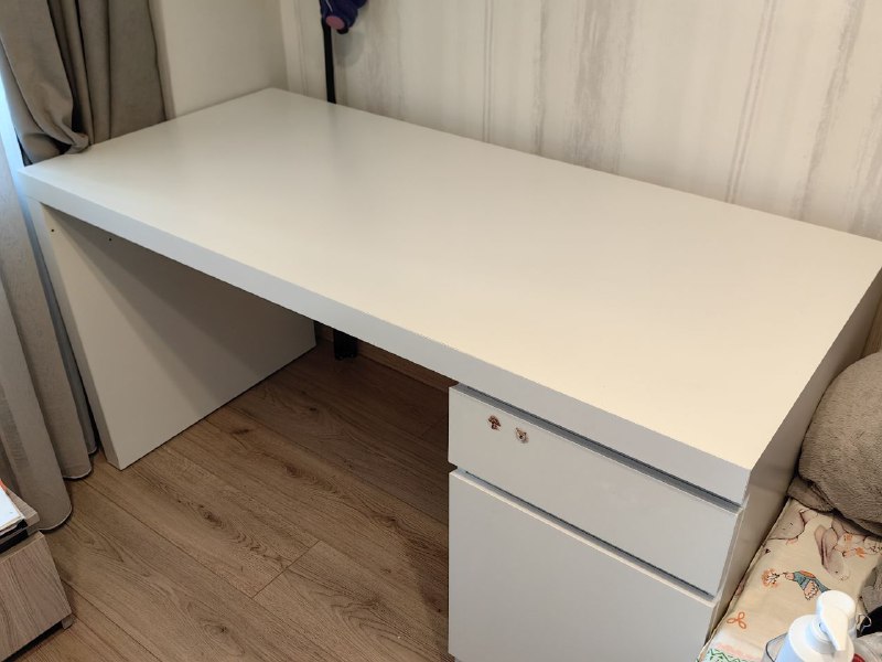 Письменный стол IKEA MALM, Стеллаж для книг, Стол увеличенного размера, Детские журналы 2