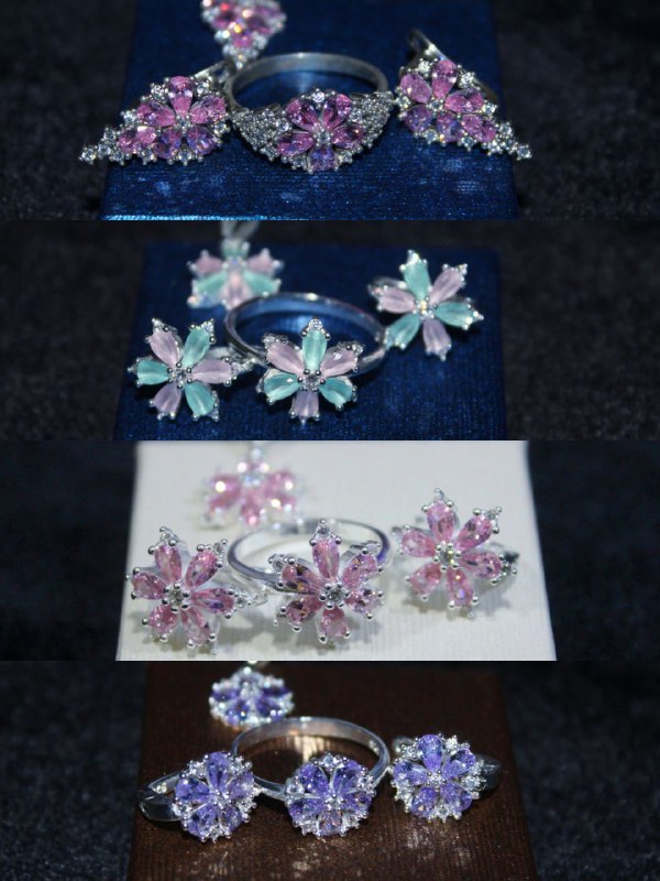 Серебряные украшения для девушек и мужчин 9