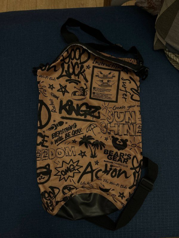 Мешок водонепроницаемый 20 литров с ролл топом