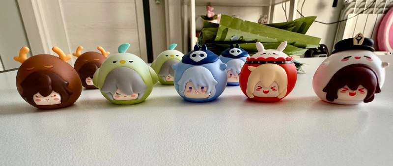 Фигурки Genshin Impact, Sweet Box Molang, Keeno Mysterious Treasure