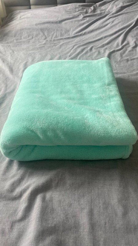 Плед бирюзовый 150x200 см