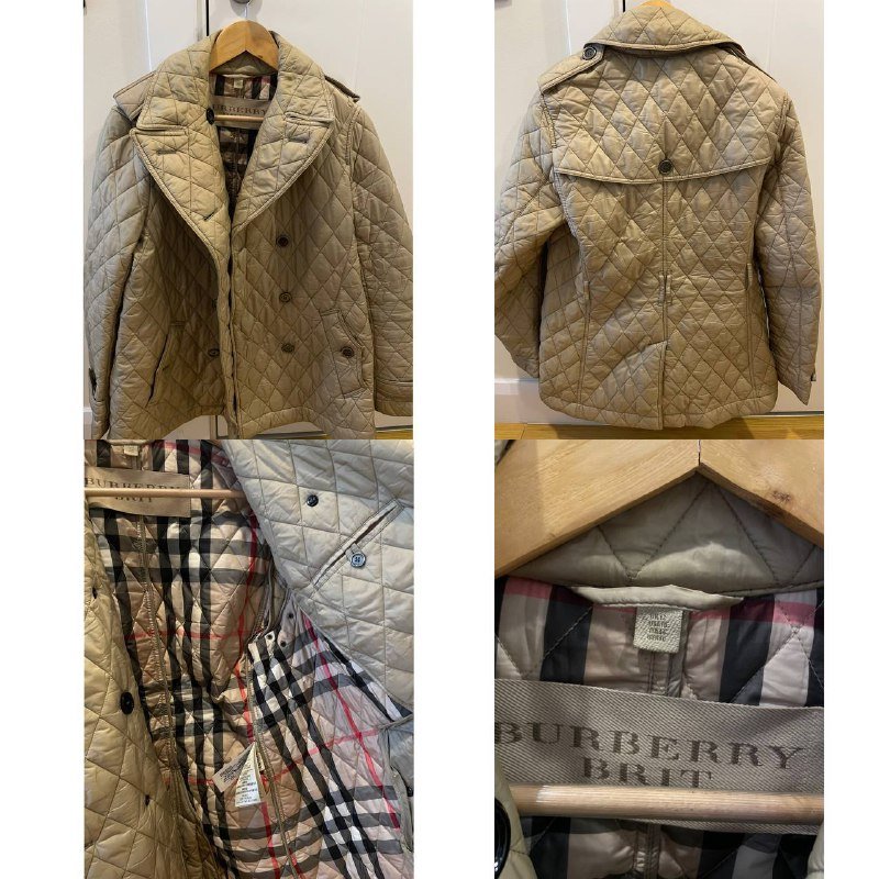 женская куртка Burberry размер M