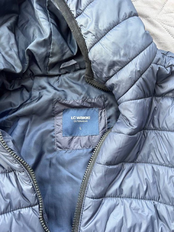 Куртка хаки Jack n Jones XS, синяя LC WAIKIKI L 5