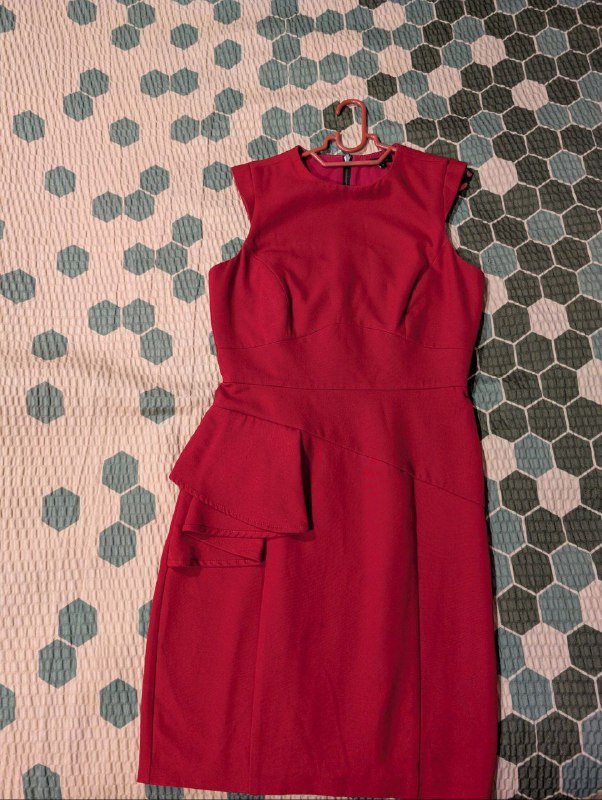 Платье красное, платье с рисунком, рубашка