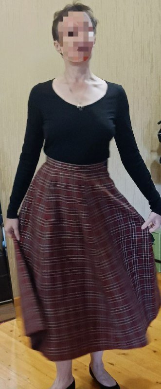 Юбка в английском стиле, шита на заказ