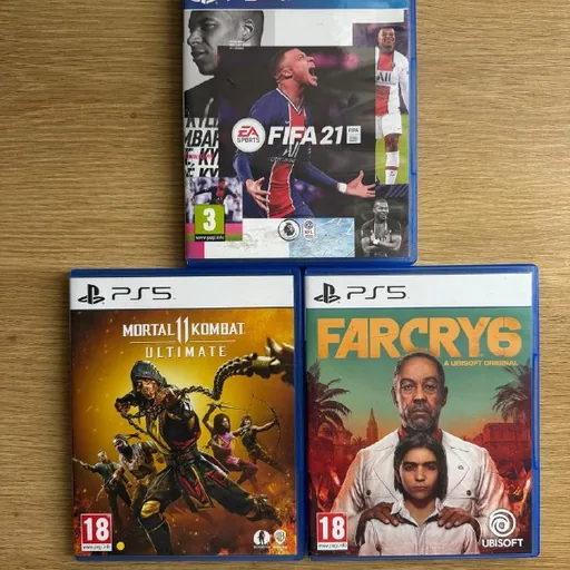 FIFA 21, Mortal Kombat 11 Ultimate, Far Cry 6
