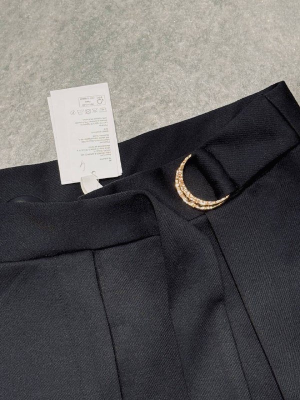 Шорты H&M размер S черные с ремешком 4