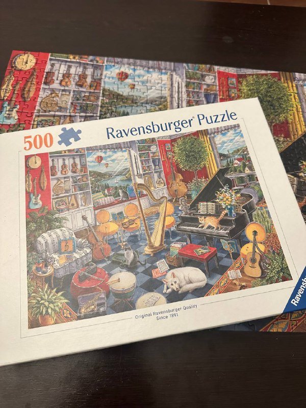 Пазлы Котята, Музыкальная комната, Домики 3