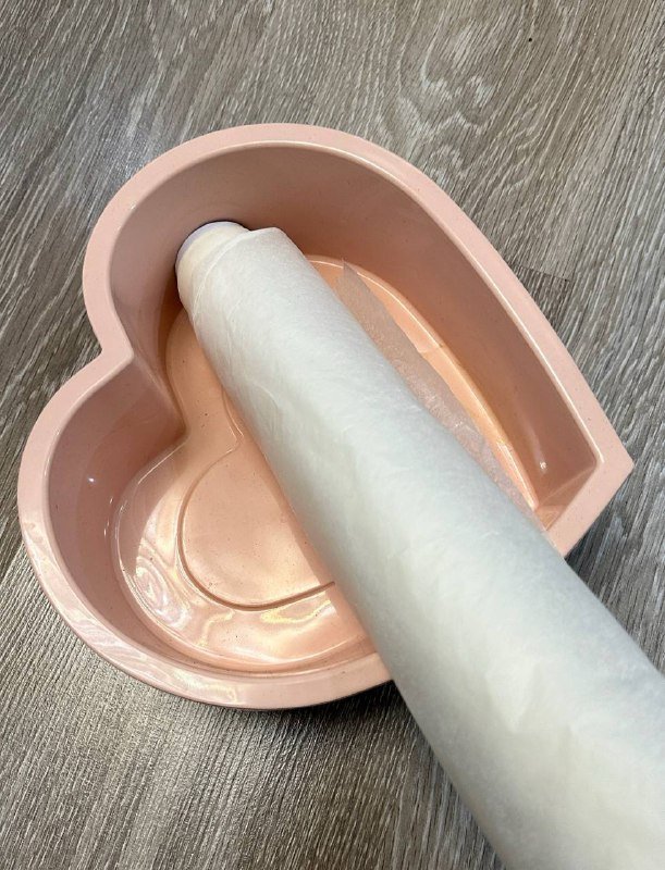 Форма для выпечки в виде сердца, бумага для выпечки