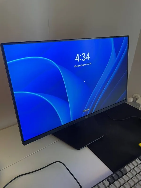 Монитор Dell и колонки Genius 1
