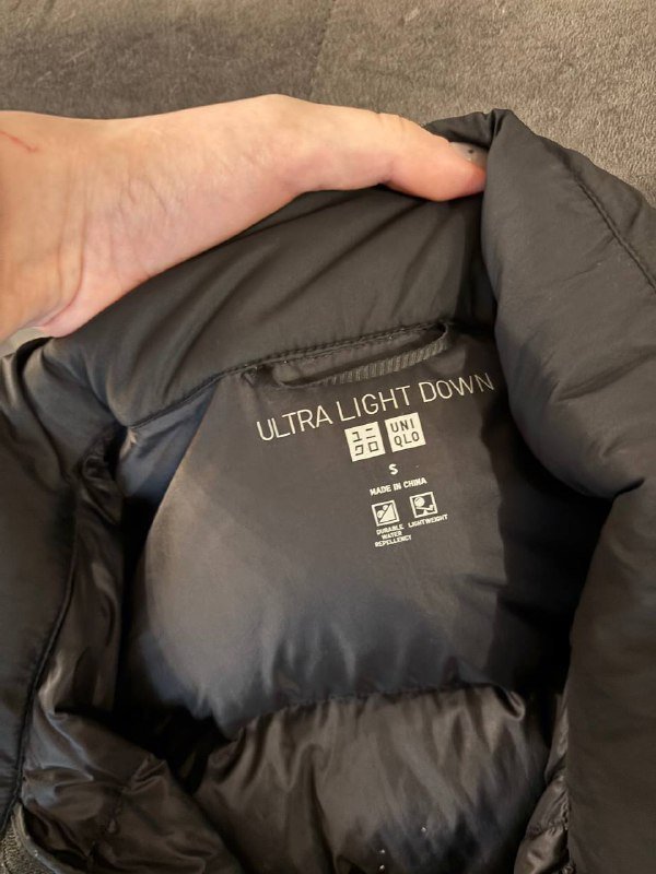 Пуховик Uniqlo размер S как M 4