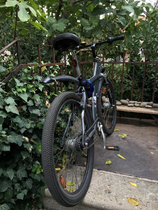 Велосипед с планетарной втулкой и комплектом 6