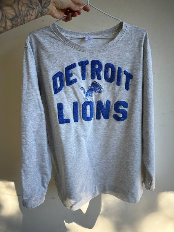 Свитшот женский Original NFL Detroit Lions