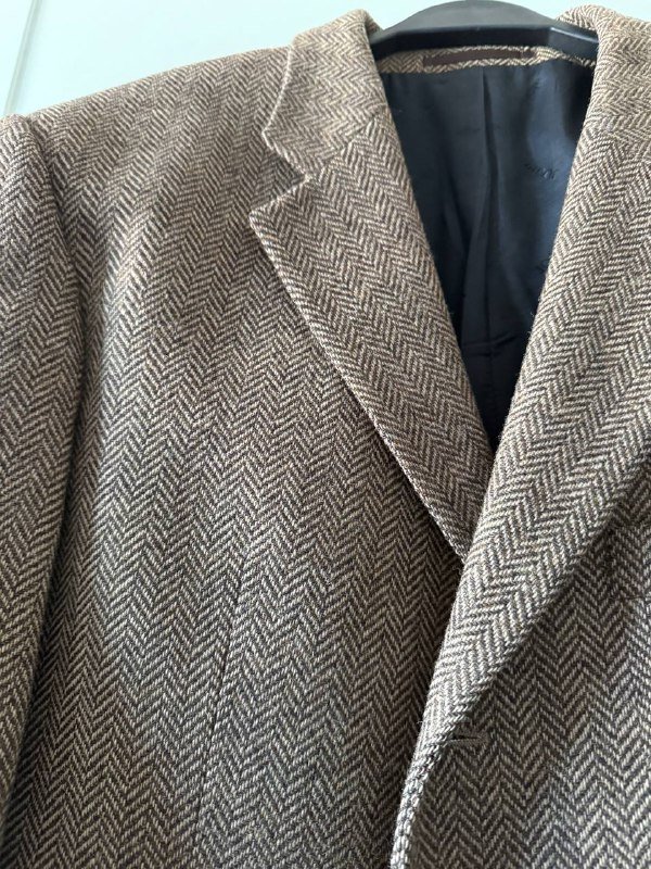 Пиджак из 100% шерсти оверсайз L-XL 2