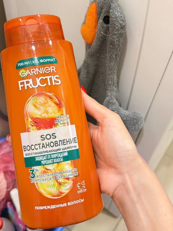 Шампунь Garnier Fructis 700 мл SOS Восстановление