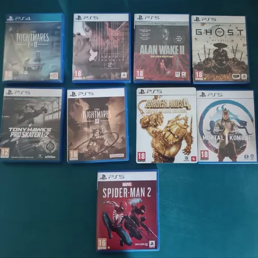 PS4/5 игры Little Nightmares, Death Stranding 2, Alan Wake II