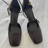 Черные кожаные туфли Massimo Dutti 5