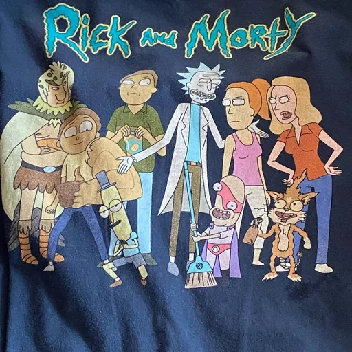 Rick and Morty XL футболка