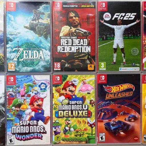 Игры для Nintendo Switch, картриджи