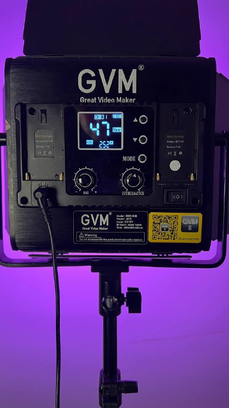 GVM 800D-RGB, Viltrox VL-40T студийные световые панели 2