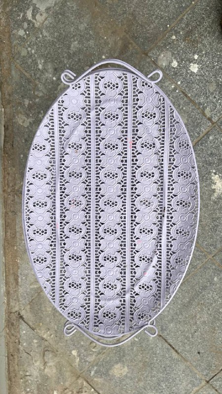 Металлические декоративные подносы 30x60 см, 2 шт