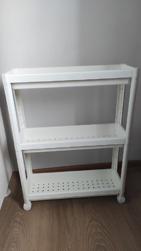 Этажерка Ikea Vesken, разборная, пластиковая 2
