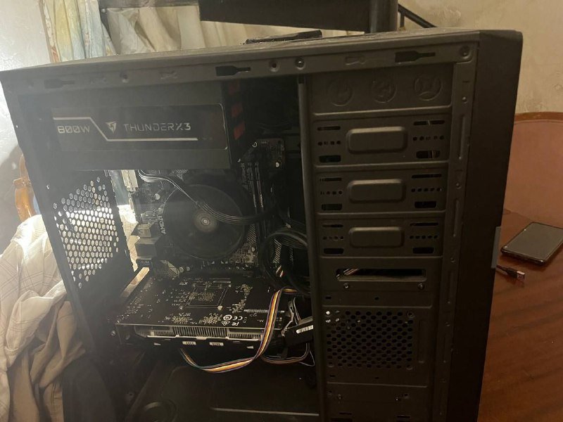 Компьютер GeForce GTX 1050ti AMD Ryzen 5 2600 32Гб 512Гб SSD