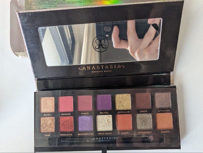 Палетка теней Anastasia Beverly Hills (ABH) Jackie Aina 3