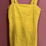 Льняной сарафан Uniqlo 1