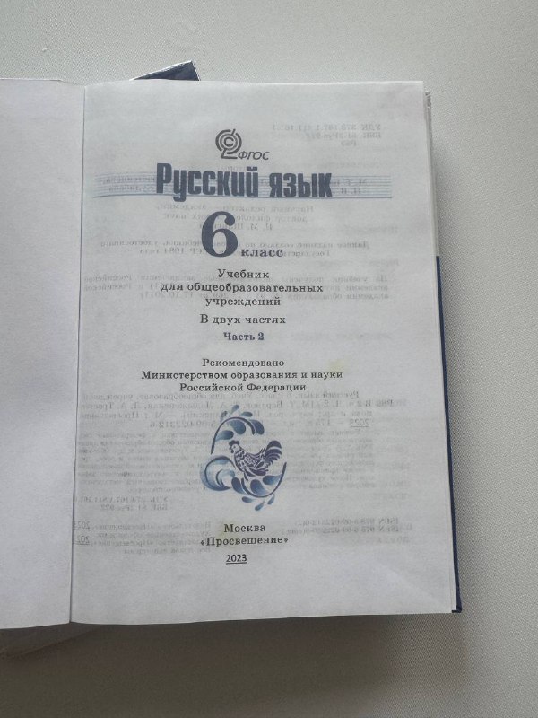 Учебники русского языка и литературы 6 класс комплект 2